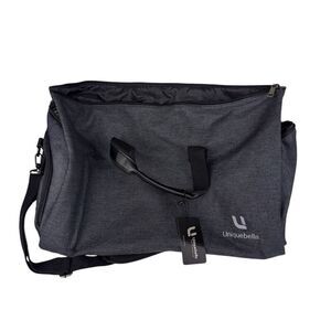 UniqueBella 2 in 1 Travel Garment‎ Bag & Duffel Bag Grey New